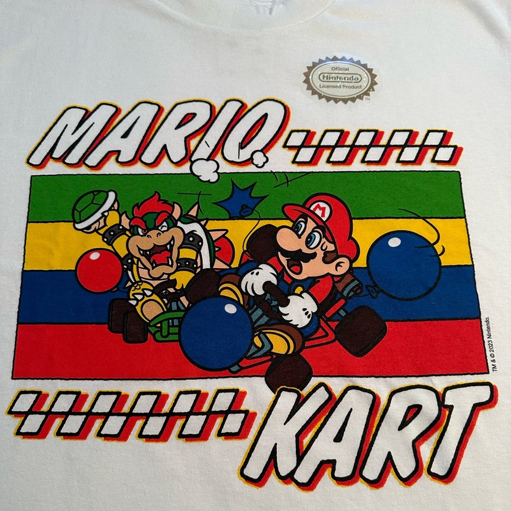 NINTENDO,  Super MARIO KART T-shirt